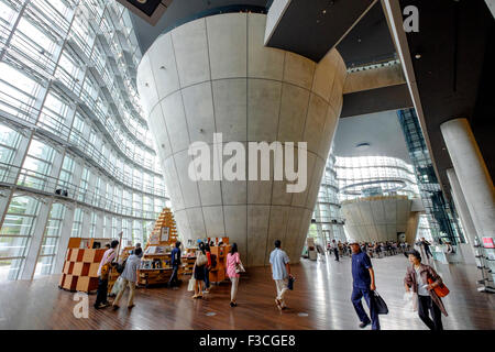 Innere des National Art Center Tokyo Japan Stockfoto