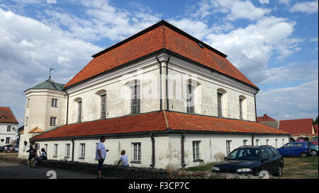 Äußere Synagoge in Tykocin Polen Stockfoto