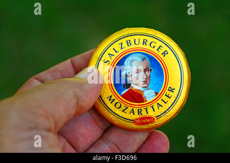 Mozart Praline Stockfoto