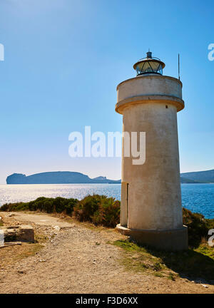 Wachturm am Porto Conte, Sardinien Stockfoto