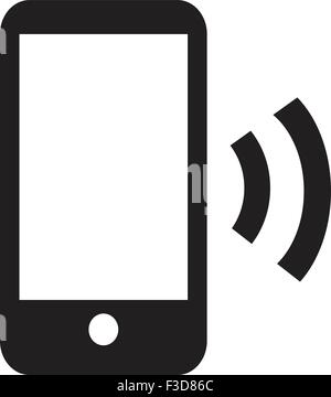 Smartphone, Vektor, Wireless, Telefon, Handy, Symbol Stock Vektor