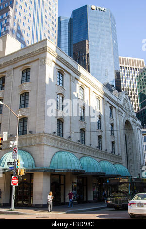 Die Innenstadt von Pittsburgh Heinz Hall Stockfoto