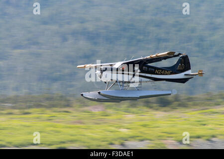 Wasserflugzeug von Clarence Strait, Ketchikan, Alaska Stockfoto