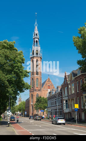 GRONINGEN, Niederlande - 22. August 2015: Saint Jozef Kathedrale Exterieur. Es ist die Kathedrale der Diözese von Groningen Stockfoto