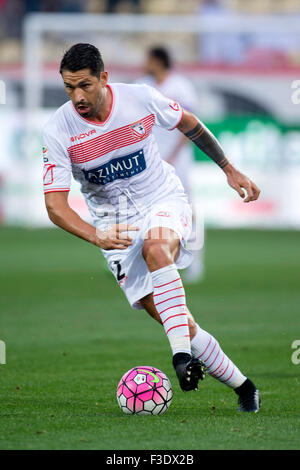 Modena, Italien. 3. Oktober 2015. Marco Borriello (Carpi) Fußball: Italienische "Serie A" match zwischen Carpi FC 2: 1-Torino FC im Stadio Alberto Braglia, in Modena, Italien. © Maurizio Borsari/AFLO/Alamy Live-Nachrichten Stockfoto