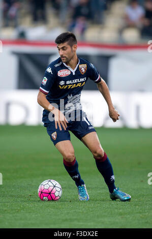 Modena, Italien. 3. Oktober 2015. Marco Benassi (Torino) / Fußball: Italienische "Serie A" match zwischen Carpi FC 2: 1-Torino FC im Stadio Alberto Braglia, in Modena, Italien. © Maurizio Borsari/AFLO/Alamy Live-Nachrichten Stockfoto