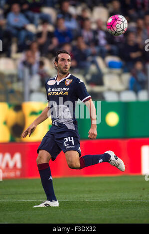 Modena, Italien. 3. Oktober 2015. Emiliano Moretti (Torino) / Fußball: Italienische "Serie A" match zwischen Carpi FC 2: 1-Torino FC im Stadio Alberto Braglia, in Modena, Italien. © Maurizio Borsari/AFLO/Alamy Live-Nachrichten Stockfoto