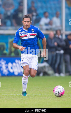 Eder (Sampdoria), 4. Oktober 2015 - Fußball / Fußball: italienische "Serie A" match zwischen UC Sampdoria 1: 1-Inter Mailand im Stadio Luigi Ferraris in Genua, Italien. (Foto von Maurizio Borsari/AFLO) Stockfoto