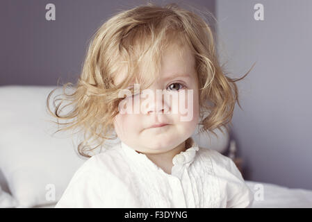 Babymädchen, Porträt Stockfoto