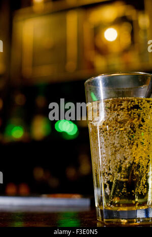 Glas Bier Stockfoto