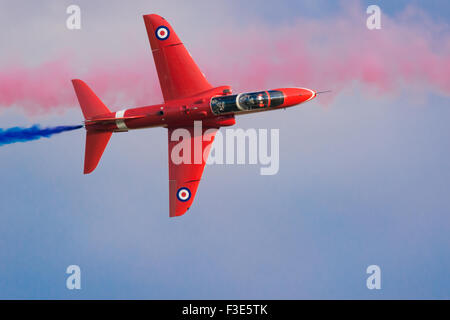 Red Arrow Oberseite Baldachin pilot Einzelansicht Stockfoto