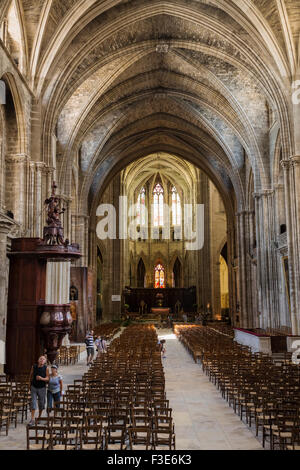 Kathedrale Saint-André Bordeaux Gironde Aquitaine Frankreich Europa Stockfoto