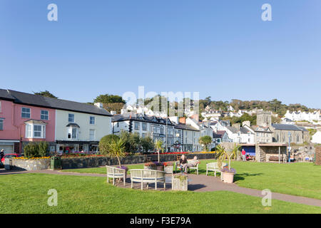 Aberdyfi "Aberdovey" auf einem Sommer-Nachmittag, Gwynedd, North Wales, UK Stockfoto