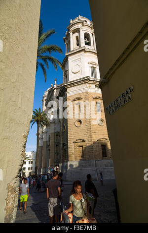 Kathedrale von Cadiz Andalusien Spanien Stockfoto