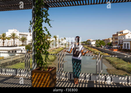 Chiclana De La Frontera Dorf Cadiz Andalusien Spanien Stockfoto