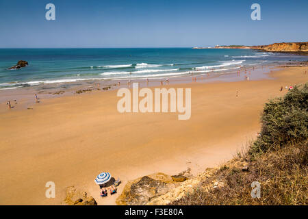 Fuente del Gallo Strand Conil De La Frontera Cadiz Andalusien Spanien Stockfoto