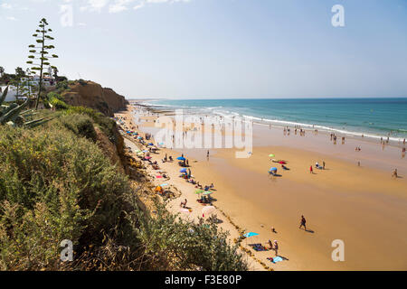 Fuente del Gallo Strand Conil De La Frontera Cadiz Andalusien Spanien Stockfoto