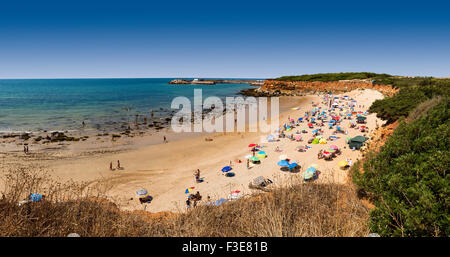 Cala del Aceite Strand Cadiz Andalusien Spanien Stockfoto