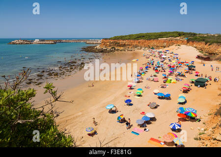 Cala del Aceite Strand Cadiz Andalusien Spanien Stockfoto