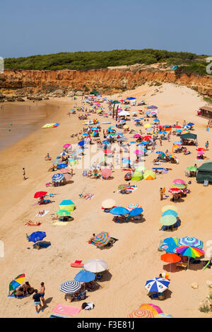 Cala del Aceite Strand Cadiz Andalusien Spanien Stockfoto