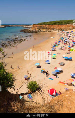 Cala del Aceite Strand Cadiz Andalusien Spanien Stockfoto