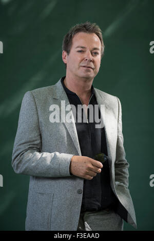 Englischer Komiker und Schriftsteller Julian Clary. Stockfoto