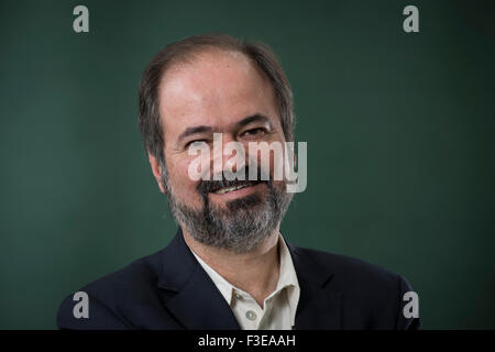 Mexikanischer Schriftsteller und Journalist Juan Villoro. Stockfoto