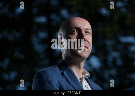 Schottischer Schriftsteller Christopher Brookmyre. Stockfoto