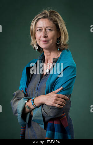 Britischer Journalist Christina Lamb OBE. Stockfoto