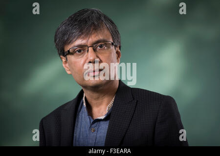 Indische englische Autor und akademischen Amit Chaudhuri. Stockfoto