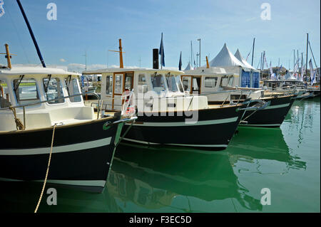 Grand Pavois Internationale Bootsmesse in La Rochelle Frankreich. Stockfoto