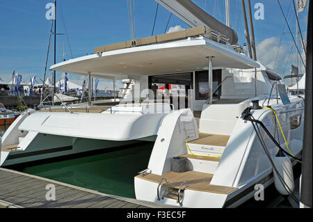 Grand Pavois Internationale Bootsmesse in La Rochelle Frankreich. Stockfoto