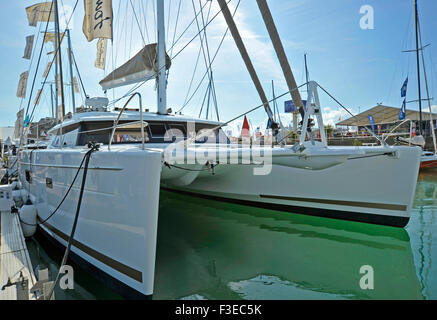 Grand Pavois Int Bootsmesse in La Rochelle Frankreich Stockfoto