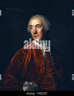 Sir Joshua Reynolds - Robert d ' Arcy, 4. Earl of Holderness Stockfoto