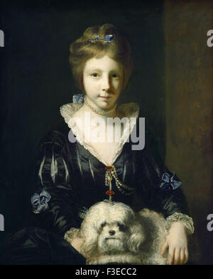 Sir Joshua Reynolds - Miss Beatrix Lister Stockfoto