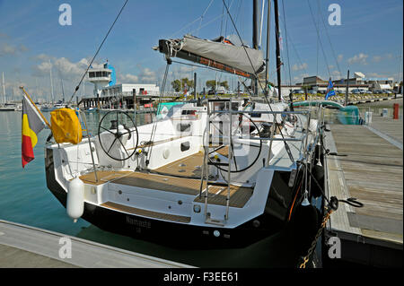 Grand Pavois Internationale Bootsmesse in La Rochelle Frankreich. Stockfoto