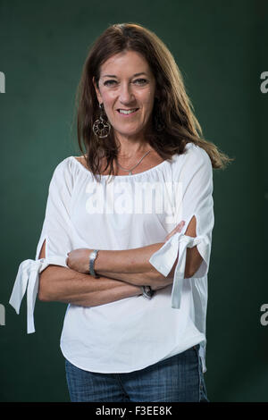 Englische Autorin Victoria Hislop. Stockfoto