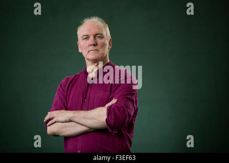 Schottische preisgekrönter Dichter, Schriftsteller, Journalist, Sender und Schauspieler Angus Peter Campbell. Stockfoto