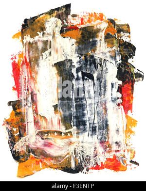 Moderne abstrakte Gemälde zeitgenössischer bildender Kunst Leinwand Hintergrund oder Textur. Aquarell Öl und Acryl-Gemälde Artwork für kreative grafische Gestaltung Stockfoto
