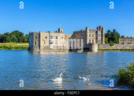 Leeds Castle, in der Nähe von Maidstone, Kent, England, UK Stockfoto