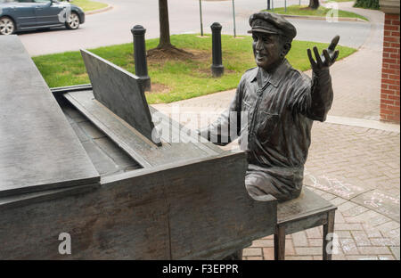 Owen Bradley Statue in Nashville Tennessee Stockfoto