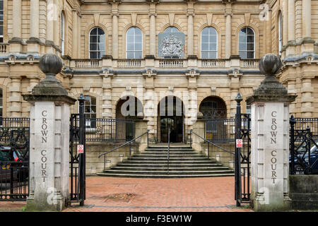 Lesen Crown Court, Forbury, Reading, Berkshire, England, Vereinigtes Königreich Stockfoto