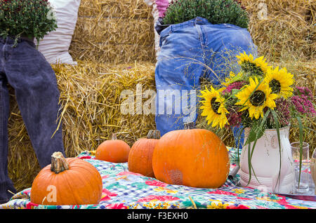 Begrüssen, der Bauernmarkt. Stockfoto