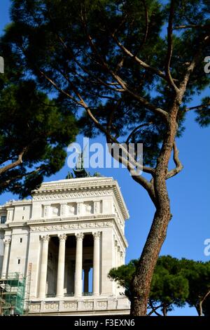 Victor Emmanuel Denkmal Rom Italien Stockfoto