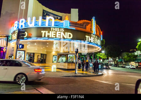 Das Bruin Theater in Westwood Village Los Angeles Kalifornien Stockfoto