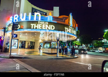Das Bruin Theater in Westwood Village Los Angeles Kalifornien Stockfoto