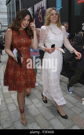 London, UK, 14.09.2012: Kelly Brook gesehen an einem LFW-show in London Stockfoto