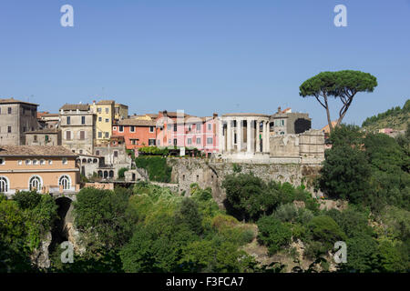 Tempel der Vesta, Tivoli, Latium, Italien Stockfoto