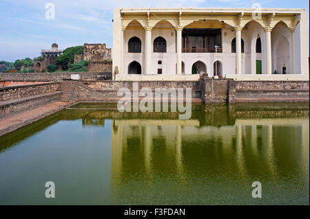 Bijapur Stadt; ASAR Mahal von Mohammed Adil Shah im 1646 n. Chr. erbaut; Bijapur; Karnataka; Indien Stockfoto