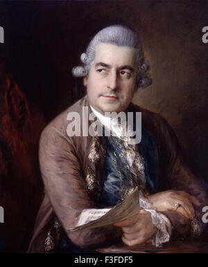 Thomas Gainsboroug - Johann Christian Bach Stockfoto